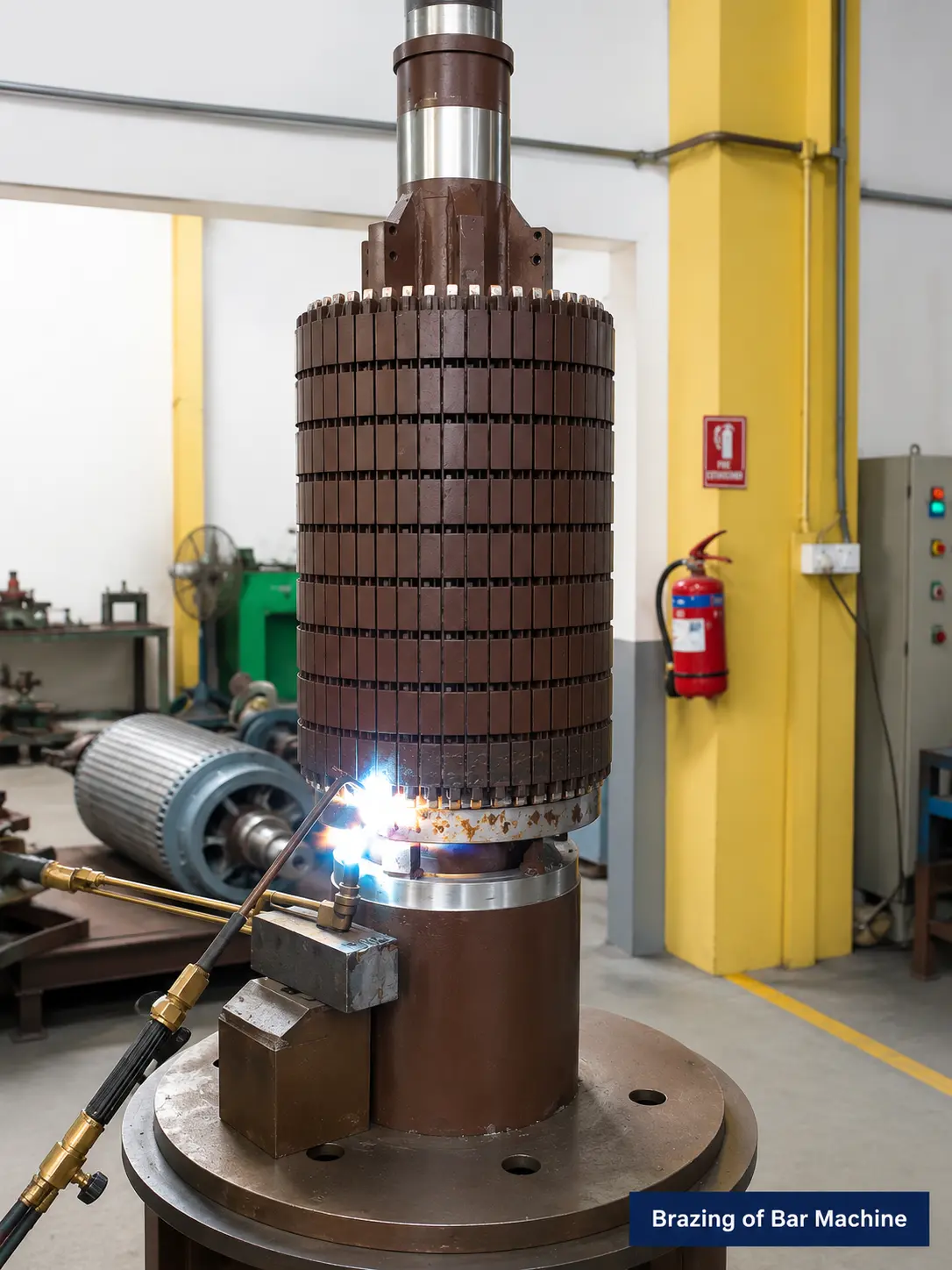 Copper Bar Brazing Machine